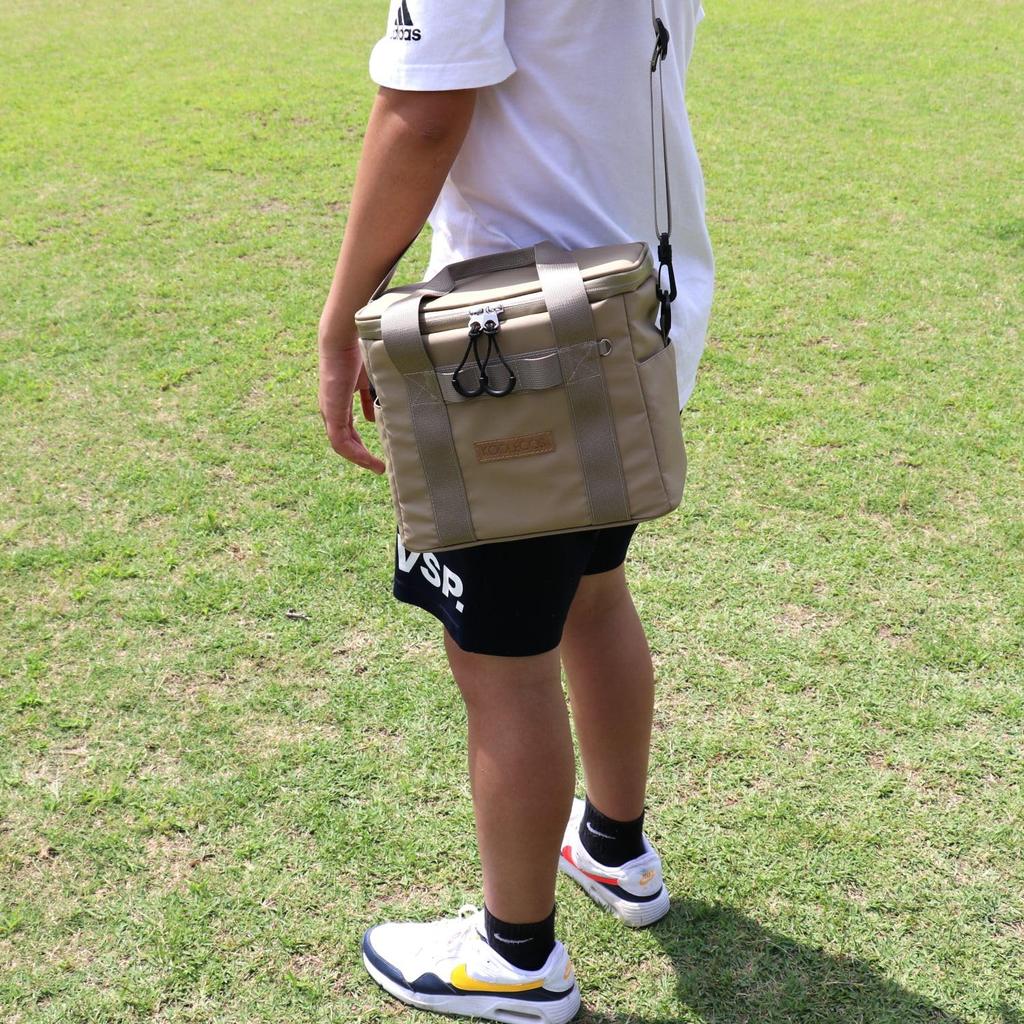 Official KOOLECOS Cooler Insulated with Ice Packs In the Available In 2 Perfect for Club Outdoor and Disaster Preparedness Bag, Lid, 6-Sided