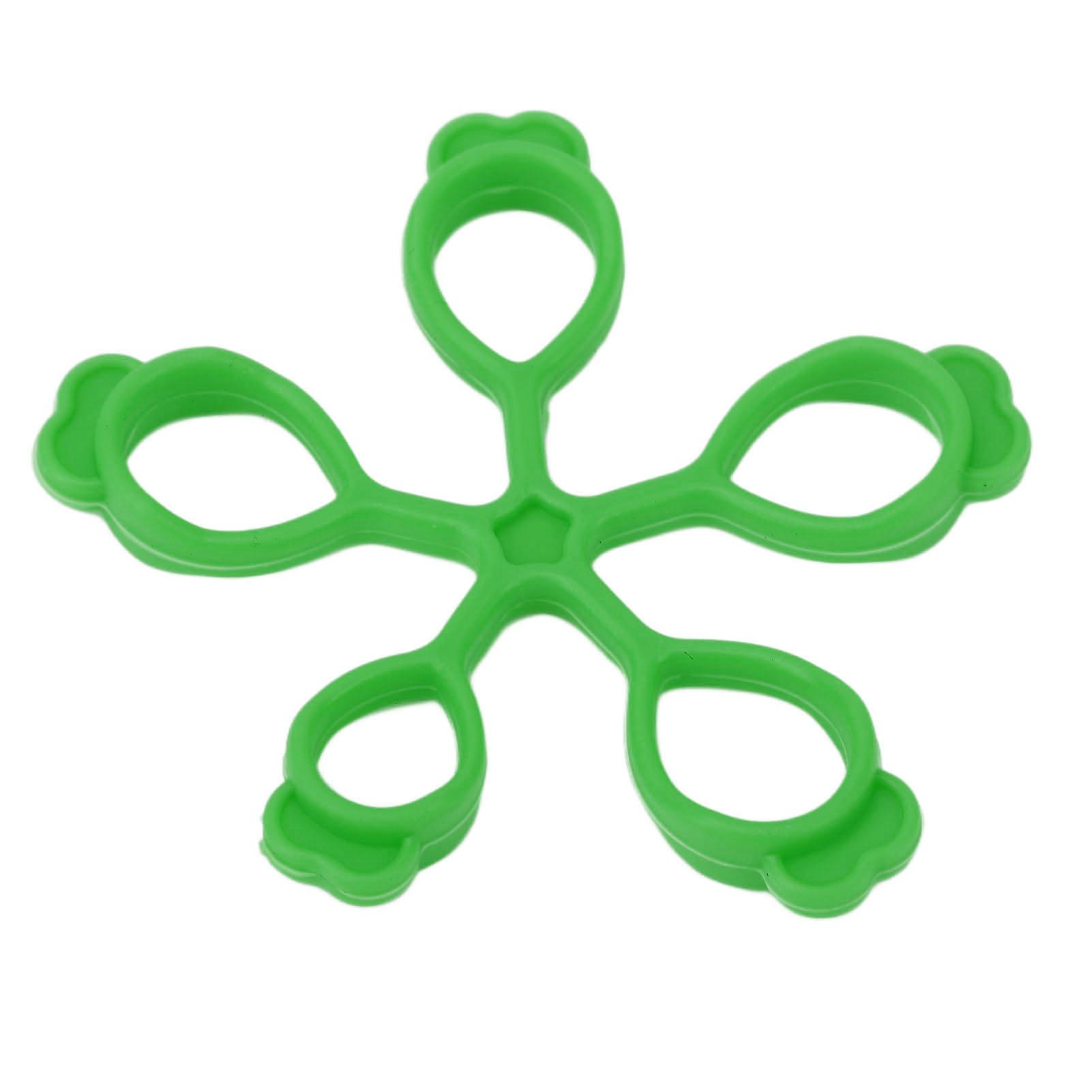 

Силиконовый растяжитель для пальцев в форме цветка, пружинный декомпрессионный усилитель рукоятки для офиса