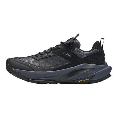 Tracking Fabric Synthetic Leather Comfortable Trendy Versatile Non-Slip Wear-Resistant Low-Top Hiking Shoes Men Hiking Shoes Black 912445586-4