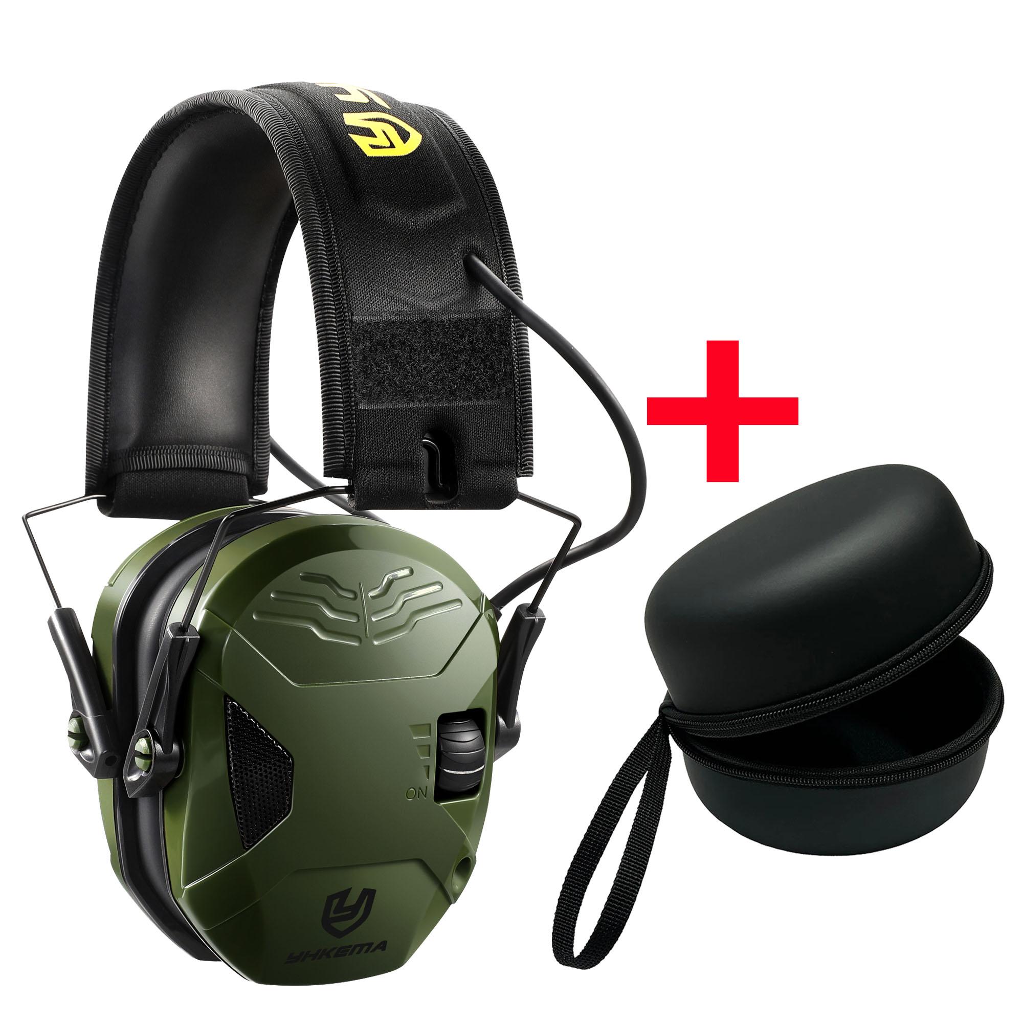 

Tactical Active Ear Defenders Electronic Shooting Earmuff Anti noise Headphone Sound Amplification Hearing Protection Headset
