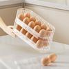 Large Capacity Fridge Egg Holder 10 Grids Egg Fresh-keeping Case Egg Organizer  for Kitchen