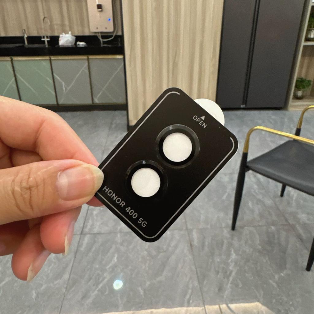 For Honor Magic V Flip 2 Metal Ring Tempered Glass Camera Lens Protector For Honor 400 Pro Lite Positioning Protective Lens Film