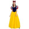 Elegantes Schneewittchen-Kostüm für Erwachsene für Veranstaltungen mit Fantasie-Thema und Halloween