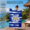 City Football Club Printed Microfiber Beach Towel, Soft And Absorbent, Quick-Dry, Ideal for Summer Travel, Beach Essential, Swimming Pool