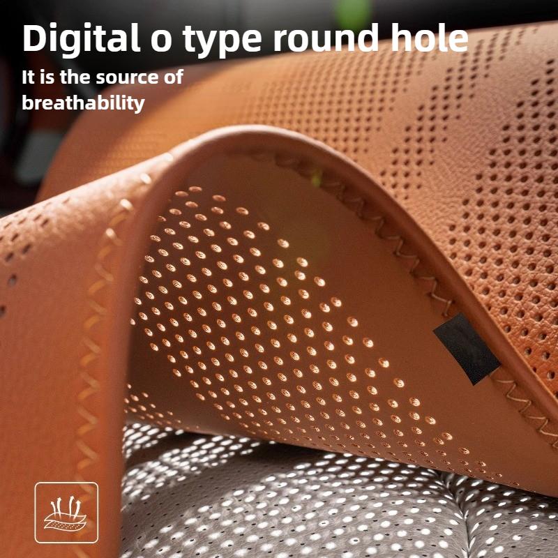 Car Seat Extended Footrest Driver and Passenger Leg Rest Universal Car Seat Cover Leather Breathable Non-slip Cars Seats Cover