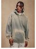 Unisex Trendy High Street Monkey Spray Paint Loose Hoodie – Autumn/Winter Plus Velvet Pullover