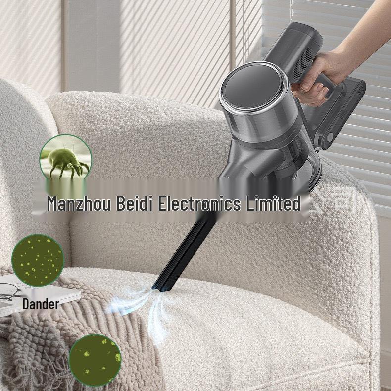 Wireless Handheld Vacuum Cleaner: High Suction, Mite Removal, Powerful & Integrated for Household Cleaning