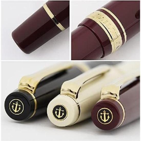 Sailor Professional Gear Slim Mini Sapporo Maroon Fine Nib 11-1303-232 with Converter