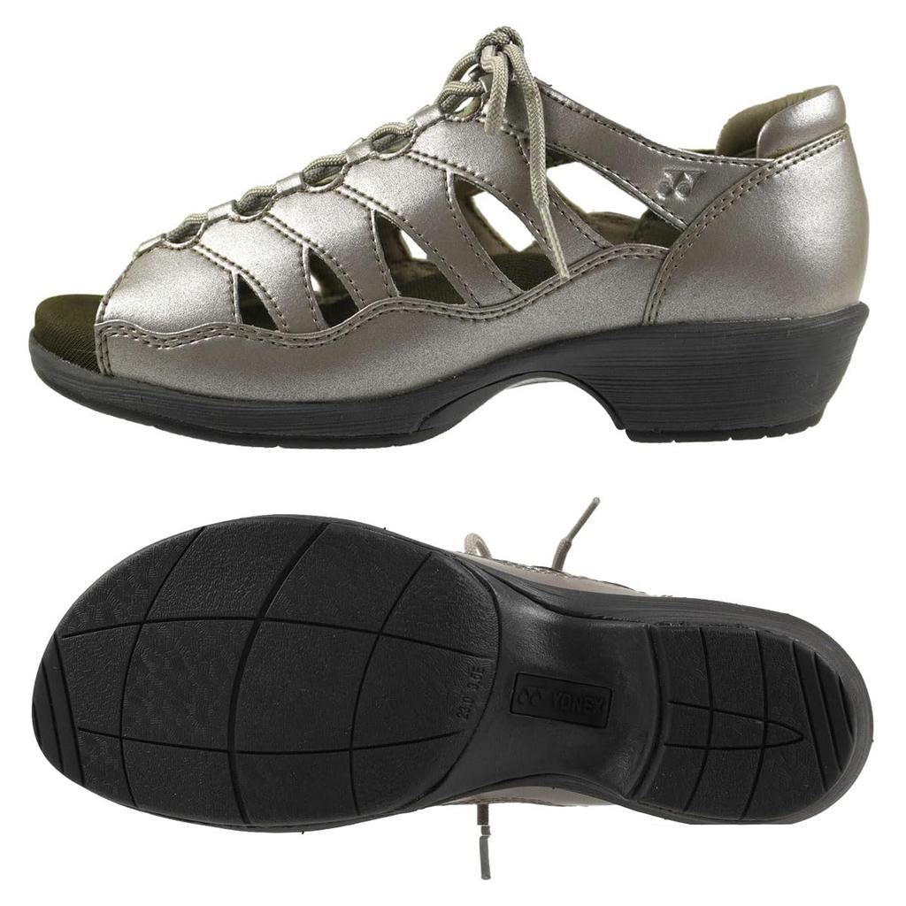 Sandals Power Cushion SDL14 Grayish Pearl Cm [Yonex] Women's 24.0