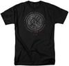 Hellboy II Bureau Paranormal Research Defense Stone Men T Shirt Black