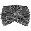 Women's Elastic Cross Super Wide Headband for Yoga, Running, and Sports