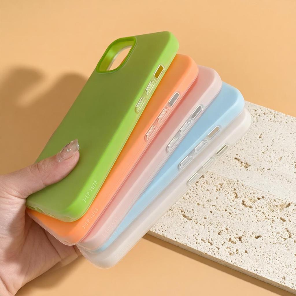 Funda Magnética Helada Macaron para iPhone 17 Pro Max 16 Plus 15 14 13 12 11 XS Max XR X 8 7 Plus Funda Protectora Antigolpes