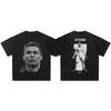 Tricou Fotbal Cristiano Ronaldo 2026 Supradimensionat Grafică Față-Spate Bumbac Tricou CR7 Icon Star Bărbați Femei Streetwear Trendy Gât