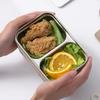 Large Capacity Portable Two - Layer Stainless Steel Food Container Bento Box for Kids School Office Lunch Containers