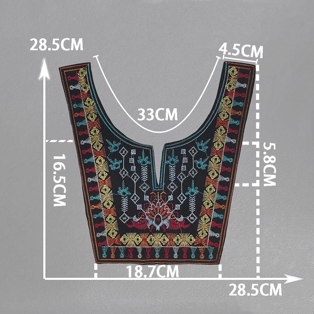 Sewing Diy Lace Ethnic Style Miao Embroidery Clothing Apparel Accessories Performance Costume Accessories Lace Embroidery Embroidery