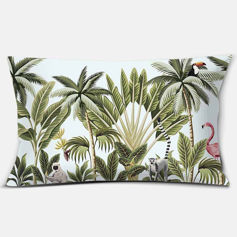 Fashion Plant Flamingo Home Decoration Sofa samochodowa Poszewka na poduszkę 30cm * 50cm