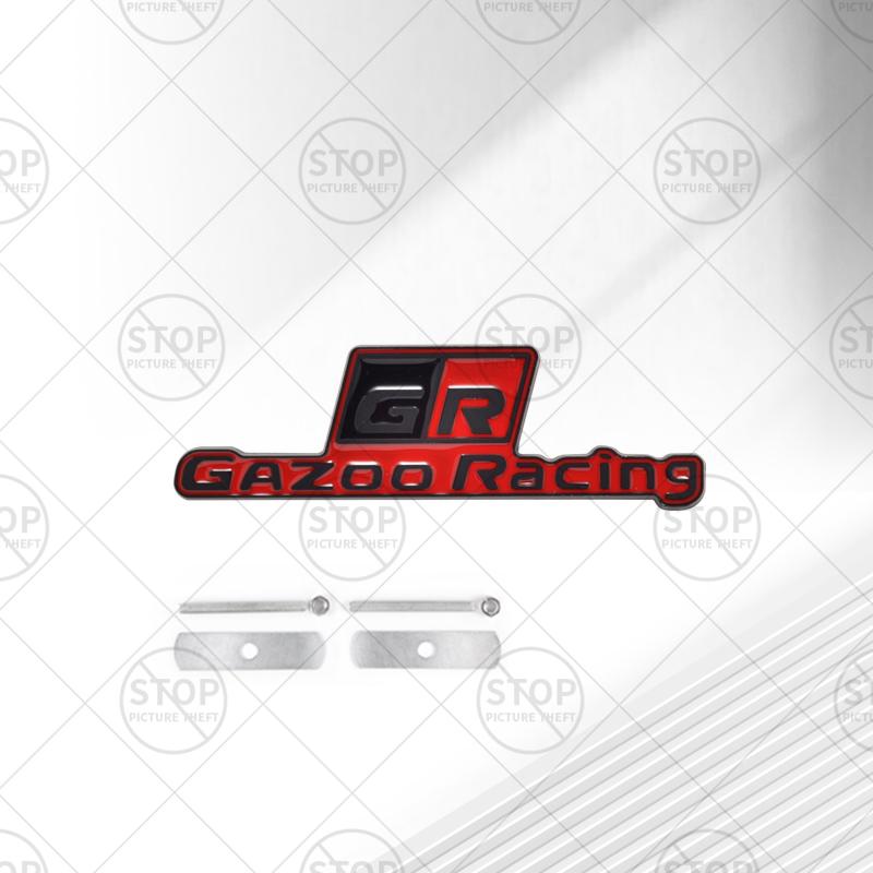Car Sticker GR GAZOO Racing Logo 3D Decal Grille Body Side Badge Rear Trunk Emblem For Toyota Levin Corolla Camry Yaris Supra