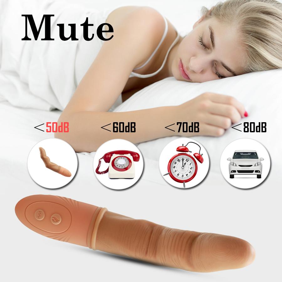 Realistic Finger Vibrator Toy for Women 7 Modes Heating Dildo G-Spot Stimulator Vibrator Female Masturbator Erotic Sex Toy
