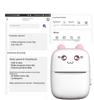 Portable Bluetooth Mini Thermal Printer for Mobile Photos