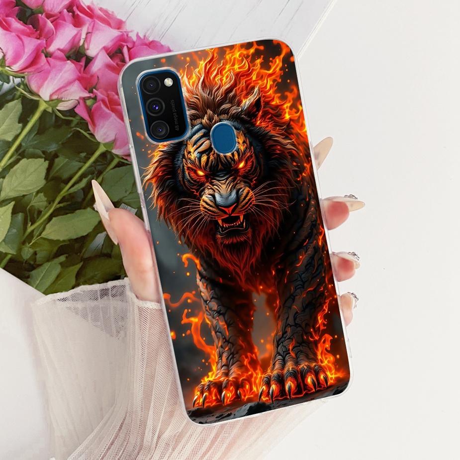 For Samsung Galaxy M21 Case SM-M215F New Fashion Painted Cover Soft Silicone Case For Samsung M21 2021 M 30 s Galaxy M30s Fundas