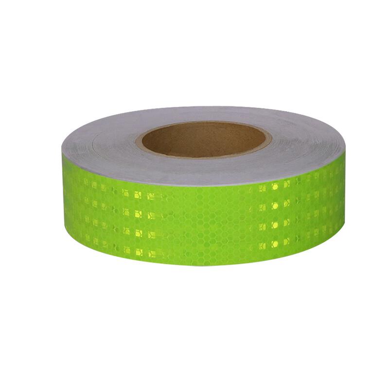 Fluorescent Green Reflective Safety Tape