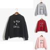 Kpopchill Women Sweatshirt Sweater Tops Jumper Hoody Pullover Colors 8 8 Colors