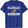 Kansas Jayhawks Volleyball Officially Licensed T-Shirt