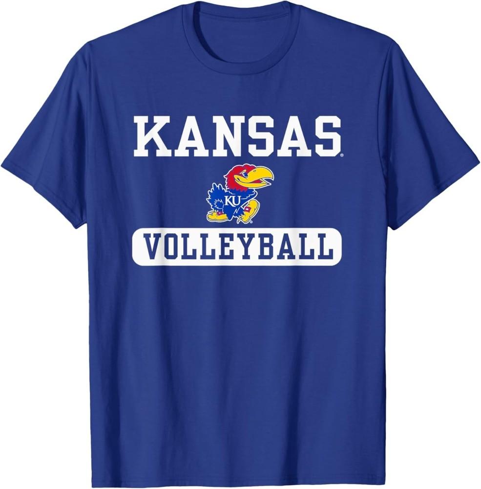 Официально лицензированная футболка волейбольной команды Kansas Jayhawks S