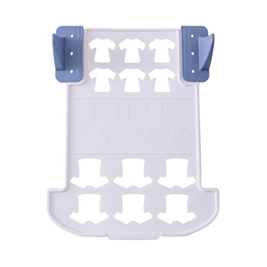 Складывающаяся доска для одежды органайзер для шкафа разделитель для рубашек доска-органайзер для футболок для аккуратной одежды хранение белья без складок синий 649₽