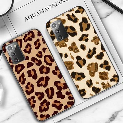 Leopardenmuster Handyhülle Für Samsung Note 8 9 10 20 Pro Plus Lite M 10 11 20 30 21 31 51 A 21 22 42 02 03