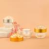 Crystal Diamond Cream Jar Premium Glass Container for Face Cream Anti-Aging Moisturizer Skincare Gift Homemade Bottling Bottle