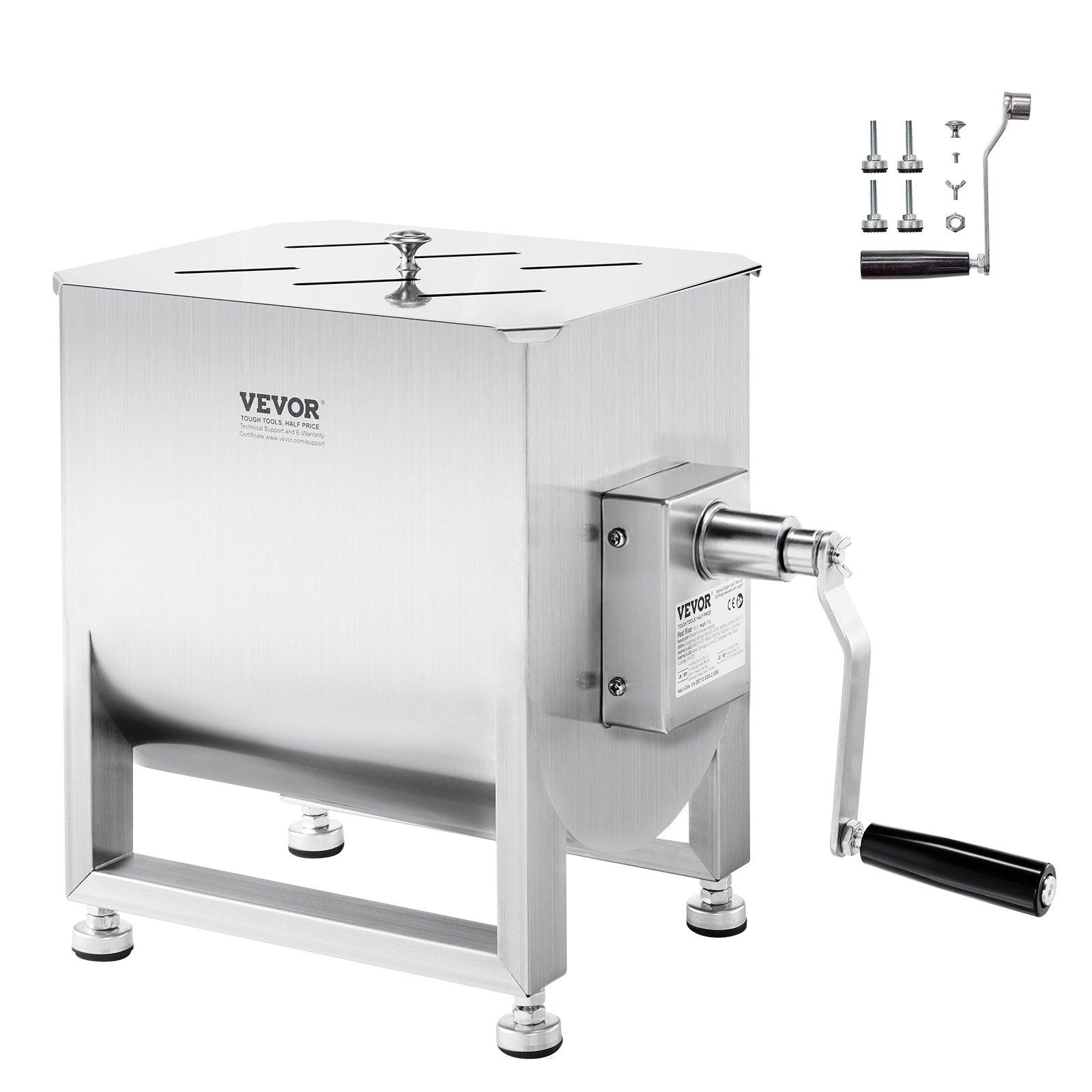 VEVOR Manuālais gaļas maisītājs, 30L fiksēta