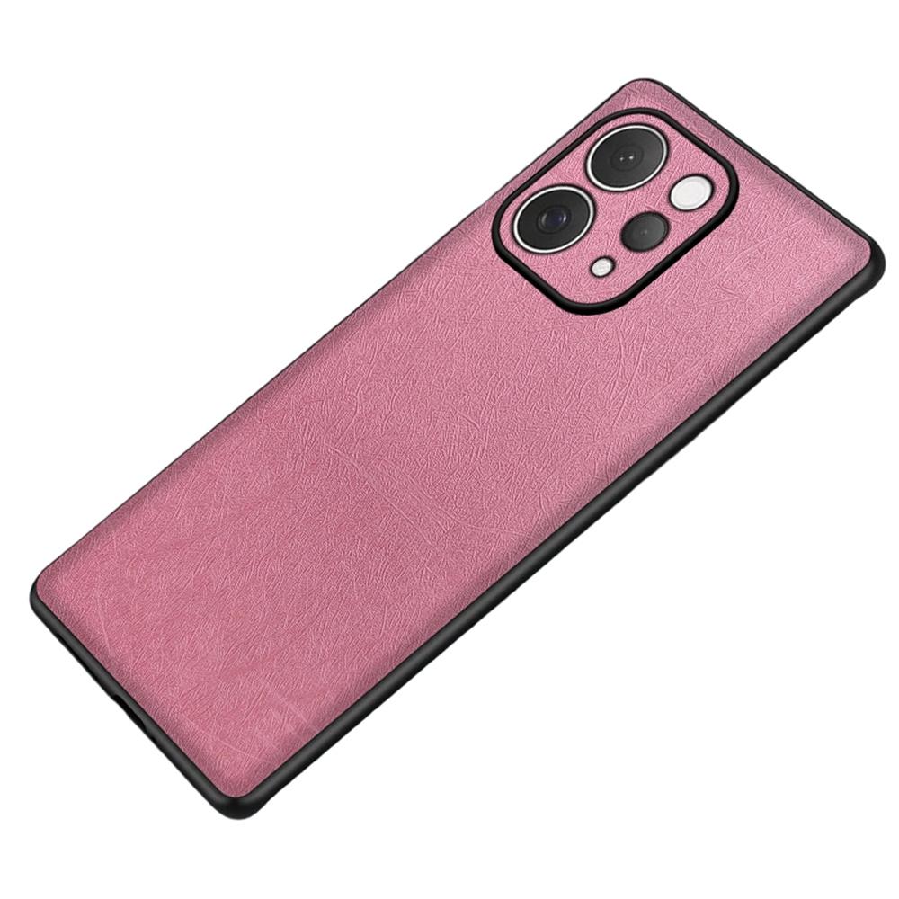 For vivo S50 5G Case Silk-Textured PU Leather Coated PC TPU Protective Phone Back Cover