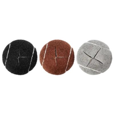 4 Stück Tennisball-Form Möbelbeinabdeckung Möbelbodenschutz Abdeckung Rutschfeste Tischbein-Hüllen Stuhlbein-Abdeckungen
