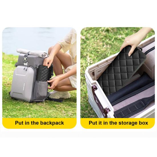 Opvouwbare Kruk met Draagtas Draagbaar Lichtgewicht Robuust Waterdicht Buiten Kamperen Backpacken Strand Picknick Vissen Opvouwbare Stoel Zitting
