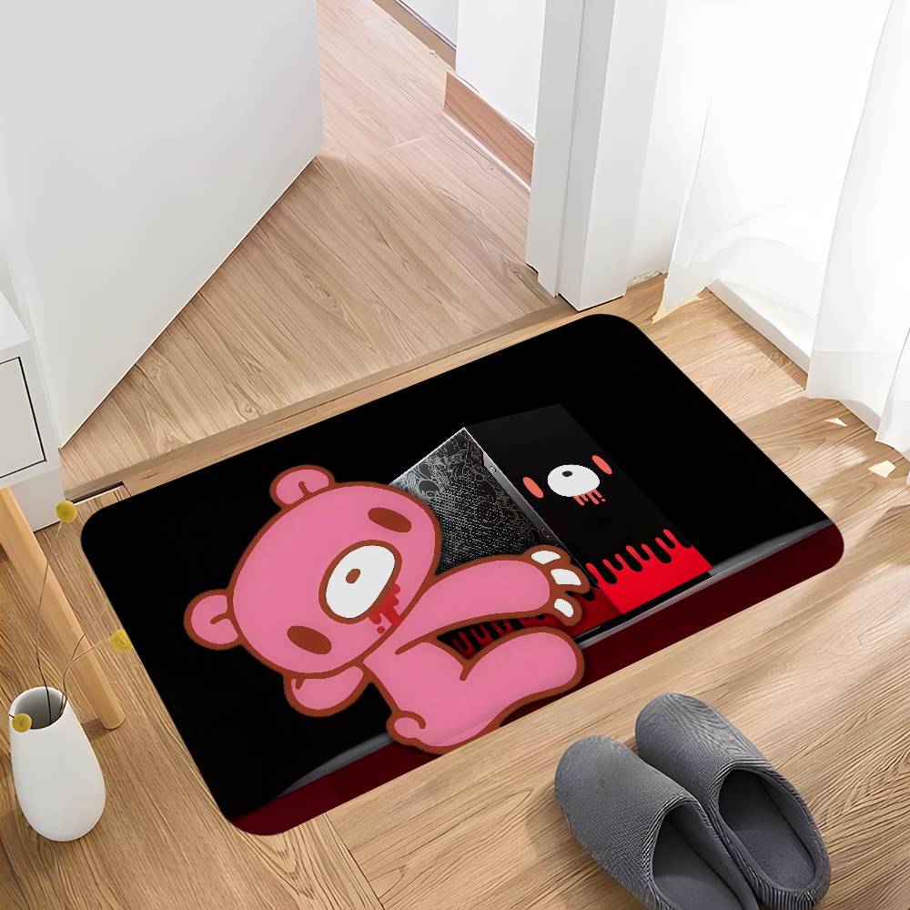 Cartoon G-gloomy Bear Anime Kitchen Mat Kids Room Bedroom Decoration Balcony Anti-Slip Doormat Living Room Alfombra