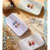 Moin Moin Dollhouse Miniature DIY Kit with LED Light and Display Stand Teddy Bear Storage Case for Beginners