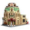 3104PCS Paris Restaurant Building Blocks Creative City Street View MOC Bricks Model Set With Lights Kids DIY Toys Holiday Gifts