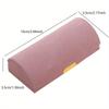 Solid Color Portable Jewelry Storage Box New Exquisite Travel Jewelry Bag Suede Surface Jewelry Box Organizer