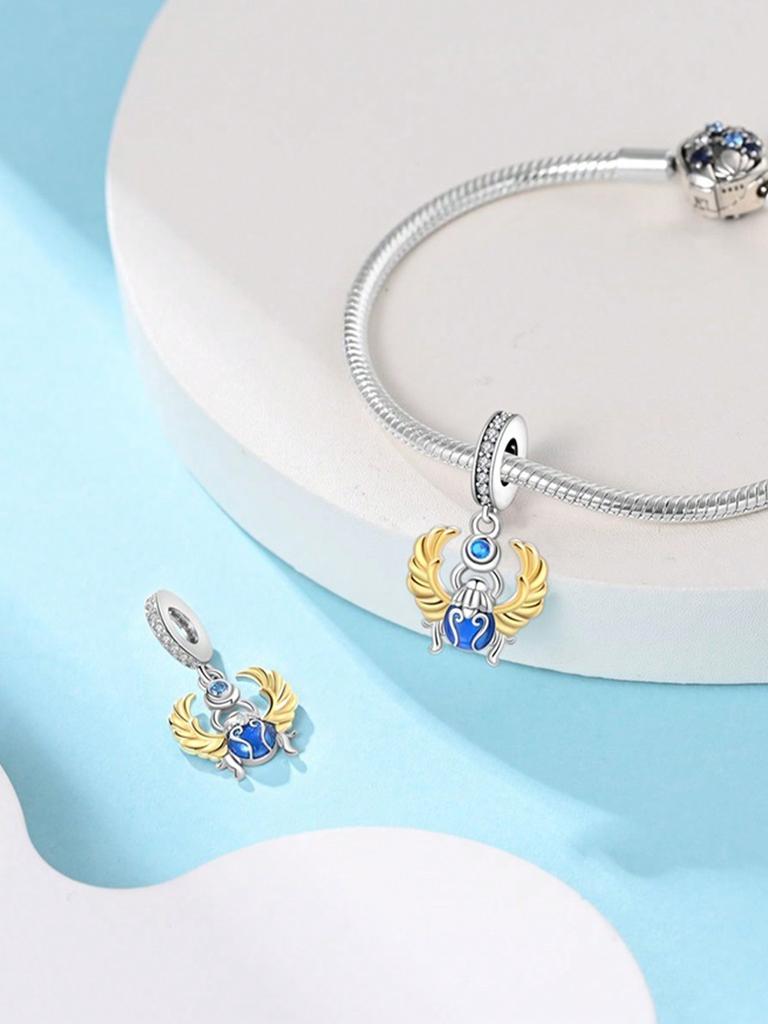 Charms Plata Desert Pharaoh Cat Camel Beads Copper Plated Fit Charms Copperoriginal Bracelet For Jewelry Making Diy Charm