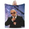 Mr Worldwide Pitbull Sänger Decke Samt Dekoration Dollar Live Lache Liebe Dünne Überwurfdecke für Bettwäsche Schlafzimmer Tagesdecke