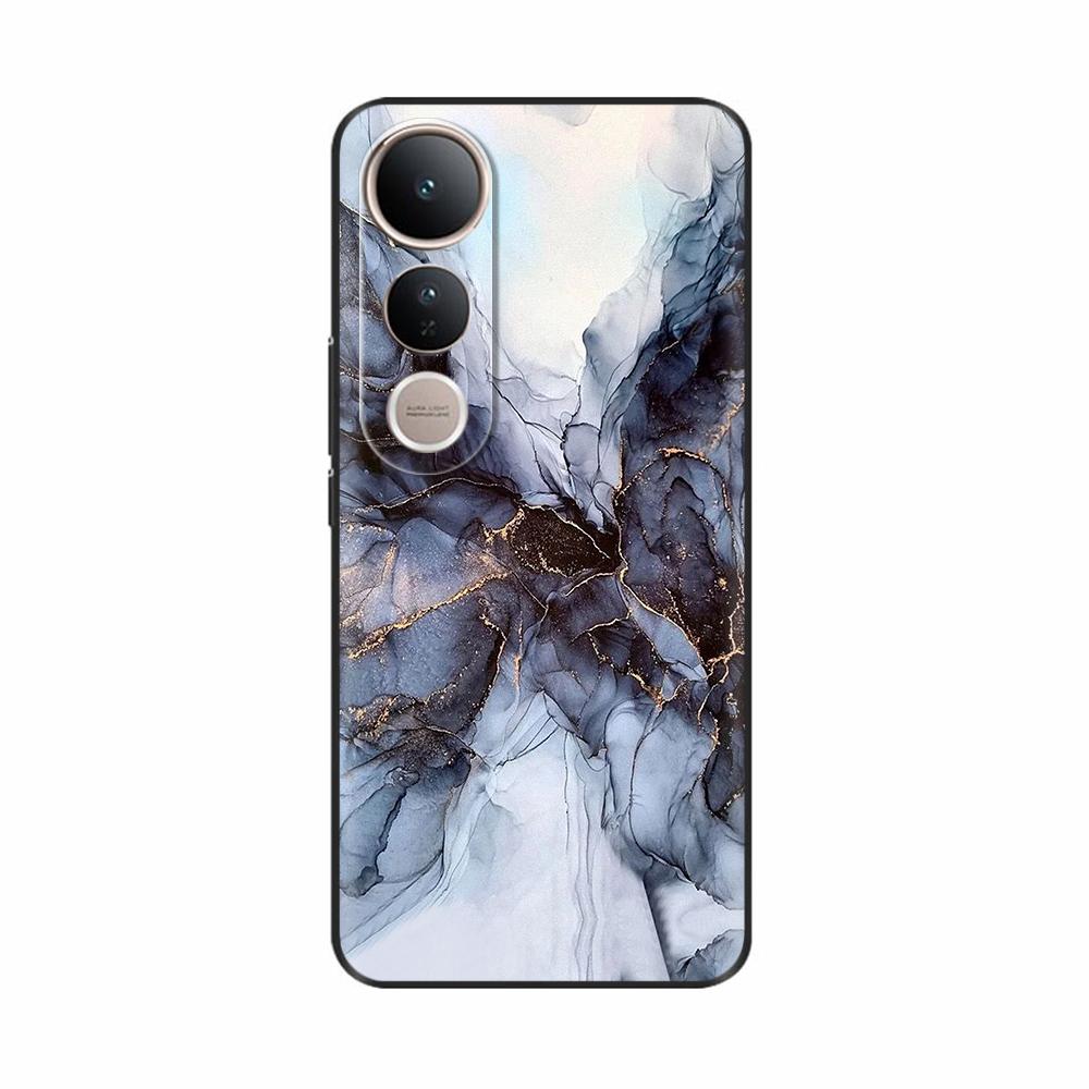 For Vivo V50 Lite 5G 4G Case Fashion Flower Soft High Quality Housing For Vivo V50Lite 4G Back Cover Colorful Phone Casing Funda