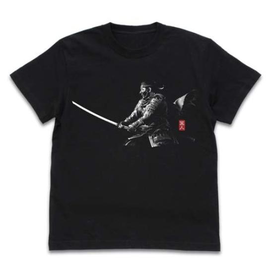 

Cospa Ghost of Tsushima Ghost of Tsushima Meijin T-shirt BLACK L size