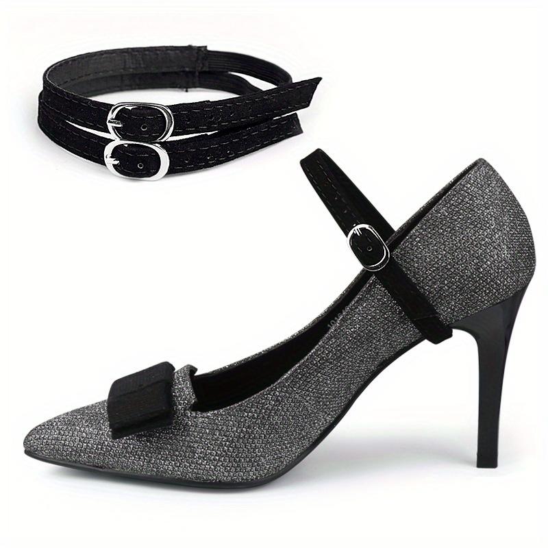 1Pairs Shoe Straps for Heels Adjustable Anti-Loose High Heel Bands Daily Use Fixing Strap Replacement Accessory