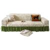 Printed Skirt Sofa Cover Anti Cat Scratch All Season Sofa Cover All Inclusive New Dust Cover