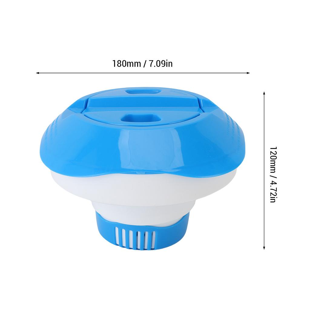 Pool Dispenser Automatic Slow Release Swimming Pool Floating Dispenser With Extendable Bottom Pool Dispenser Floater Pool Feeder