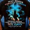 Faith T-Shirt Men 3D Realistic My God Promise Keeper Jesus Cross Graphic Printed Tee Short Sleeve Round Neck Summer Casual Pullover Top Male Clothes