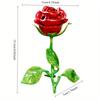 Handcrafted Incense Burner Sturdy Incense Holder Romantic Rose Statue Gifts  Living Room