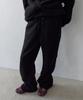 Sseomweeobeoteo Fog Fleece String Pants - Black