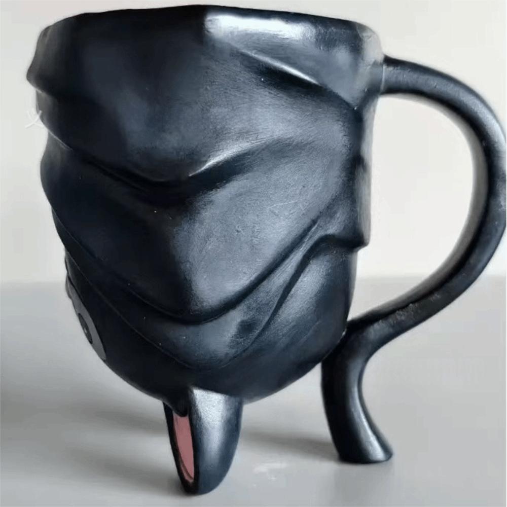Kreslený Netopýří Hrneček na Kávu Vtipný Netopýří Šálek na Čaj Snídaňový Šálek Převrácený Hrneček ve Tvaru Netopýra Dárky